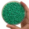 Green plastic pellets, environmentally friendly recycled materials, PPPE pellets, industrial raw materials Item Picture